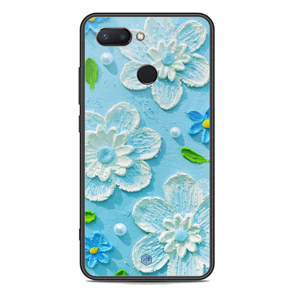 Floral Series Soft Phone Case - Premium Glass Case - Design 3 - Xiaomi Mi 8 Lite