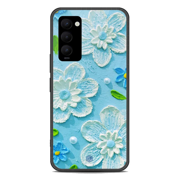 Floral Series Soft Phone Case - Premium Glass Case - Design 3 - Tecno Camon 18 Premier