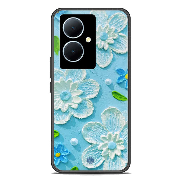 Floral Series Soft Phone Case - Premium Glass Case - Design 3 - Vivo Y78 Plus 5G