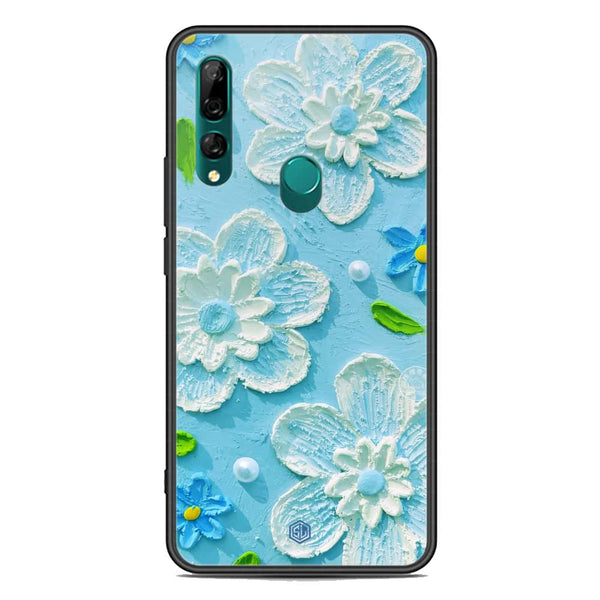 Floral Series Soft Phone Case - Premium Glass Case - Design 3 - Huawei Y9 Prime 2019