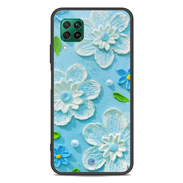 Floral Series Soft Phone Case - Premium Glass Case - Design 3 - Huawei Nova 6 SE