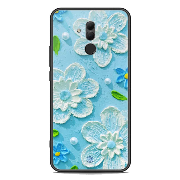 Floral Series Soft Phone Case - Premium Glass Case - Design 3 - Huawei Mate 20 Lite