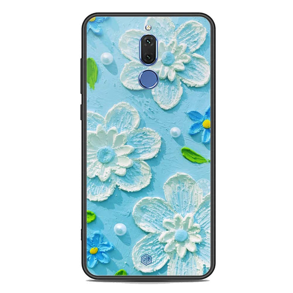 Floral Series Soft Phone Case - Premium Glass Case - Design 3 - Huawei Mate 10 Lite