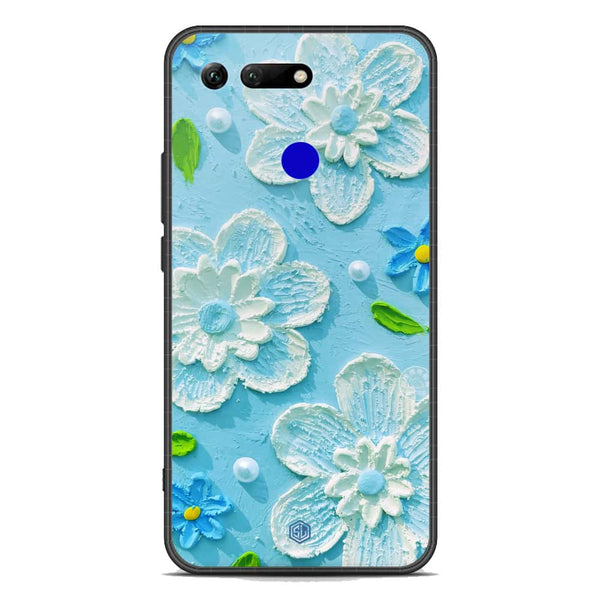 Floral Series Soft Phone Case - Premium Glass Case - Design 3 - Huawei Honor View 20