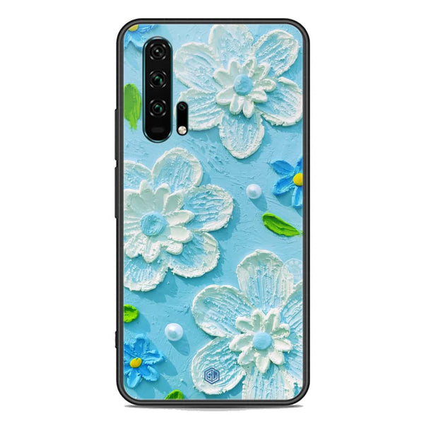 Floral Series Soft Phone Case - Premium Glass Case - Design 3 - Honor 20