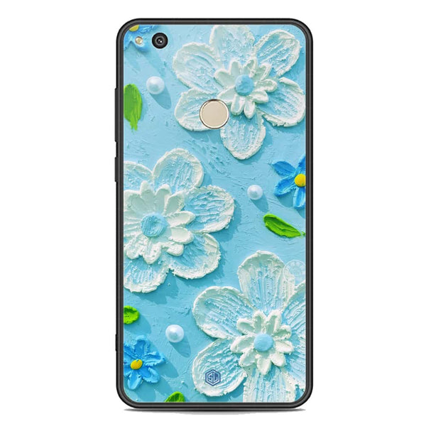 Floral Series Soft Phone Case - Premium Glass Case - Design 3 - Honor 8 Lite
