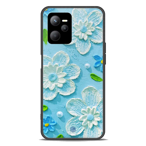 Floral Series Soft Phone Case - Premium Glass Case - Design 3 - Realme Q5