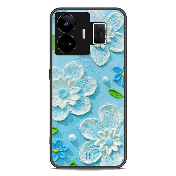 Floral Series Soft Phone Case - Premium Glass Case - Design 3 - Realme GT3
