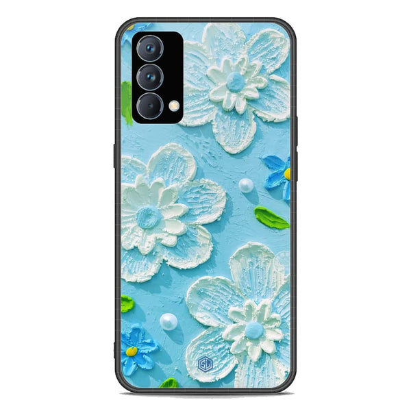 Floral Series Soft Phone Case - Premium Glass Case - Design 3 - Realme GT Master