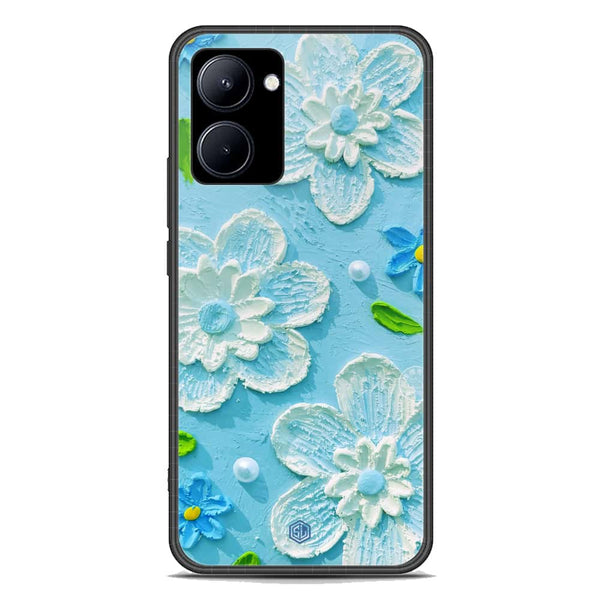 Floral Series Soft Phone Case - Premium Glass Case - Design 3 - Realme C33