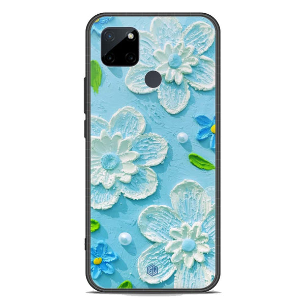 Floral Series Soft Phone Case - Premium Glass Case - Design 3 - Realme C21Y