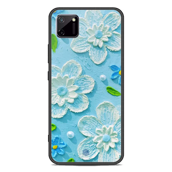 Floral Series Soft Phone Case - Premium Glass Case - Design 3 - Realme C11