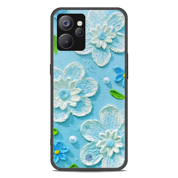Floral Series Soft Phone Case - Premium Glass Case - Design 3 - Realme 10T