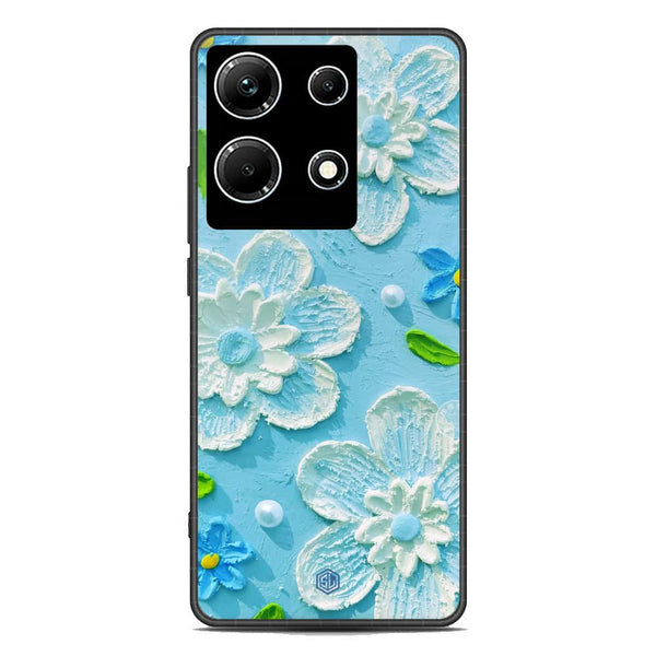 Floral Series Soft Phone Case - Premium Glass Case - Design 3 - Infinix Note 30