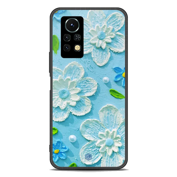 Floral Series Soft Phone Case - Premium Glass Case - Design 3 - Infinix Note 11s