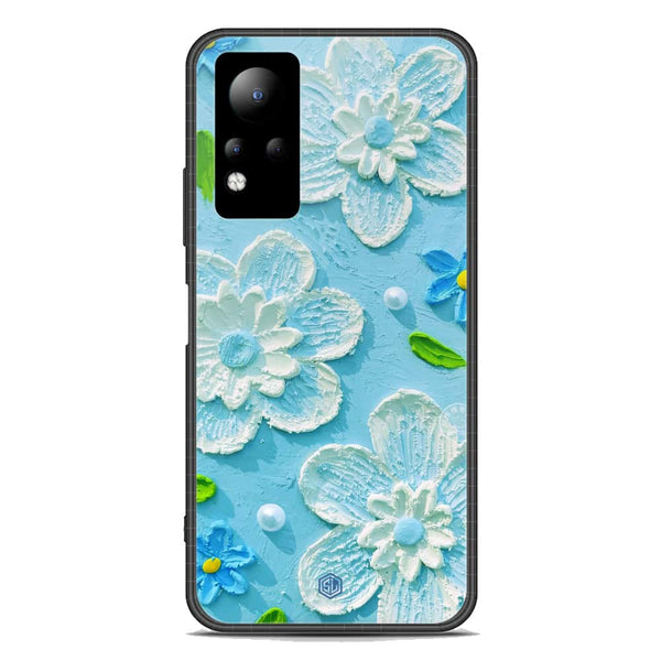 Floral Series Soft Phone Case - Premium Glass Case - Design 3 - Infinix Note 11