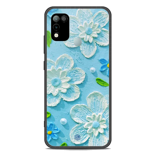 Floral Series Soft Phone Case - Premium Glass Case - Design 3 - Infinix Hot 10 Play