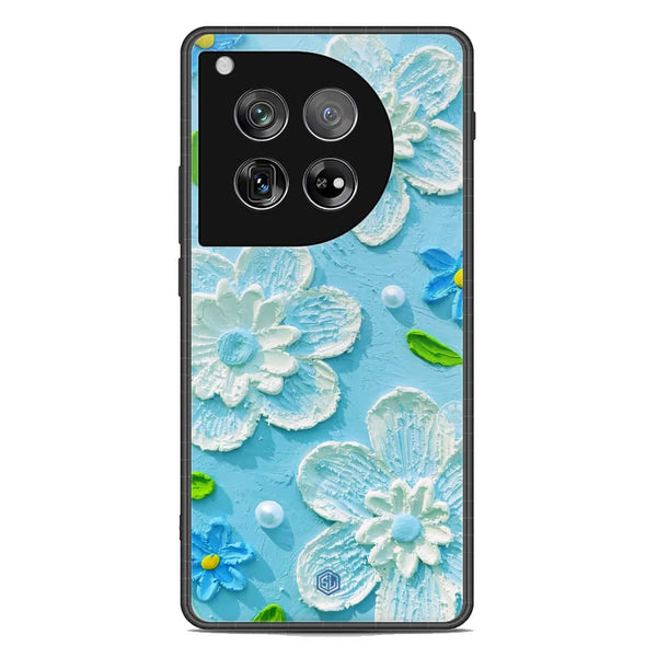 Floral Series Soft Phone Case - Premium Glass Case - Design 3 - OnePlus 12