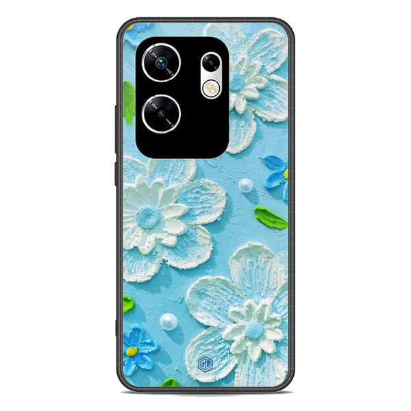 Floral Series Soft Phone Case - Premium Glass Case - Design 3 - Infinix Zero 30 4G