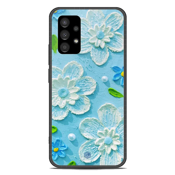 Floral Series Soft Phone Case - Premium Glass Case - Design 3 - Samsung Galaxy A73 5G