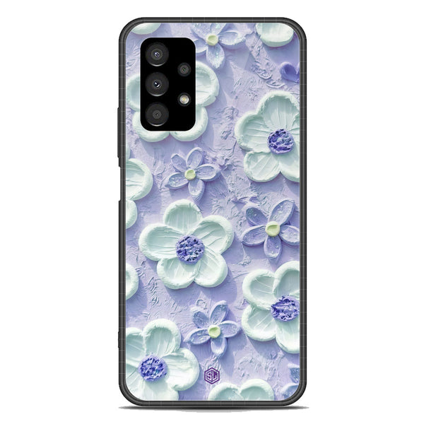 Floral Series Soft Phone Case - Premium Glass Case - Design 4 - Samsung Galaxy A13