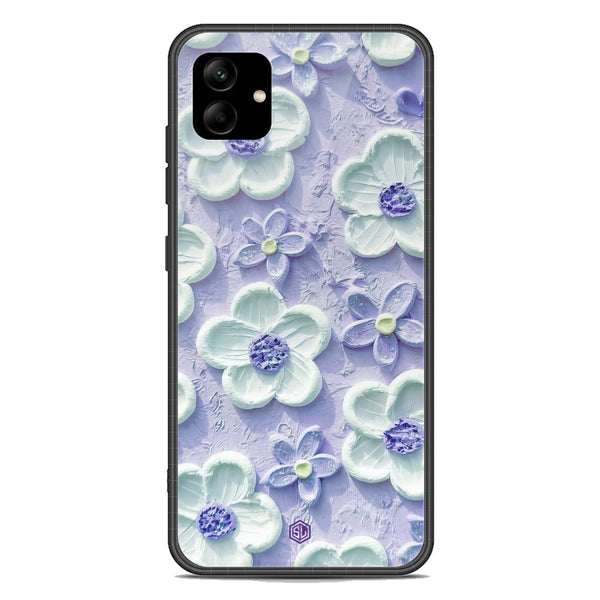 Floral Series Soft Phone Case - Premium Glass Case - Design 4 - Samsung Galaxy A04e