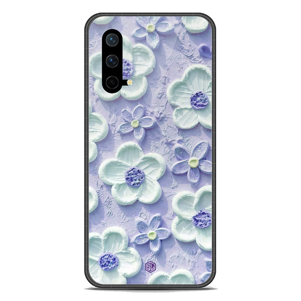 Floral Series Soft Phone Case - Premium Glass Case - Design 4 - OnePlus Nord CE 5G