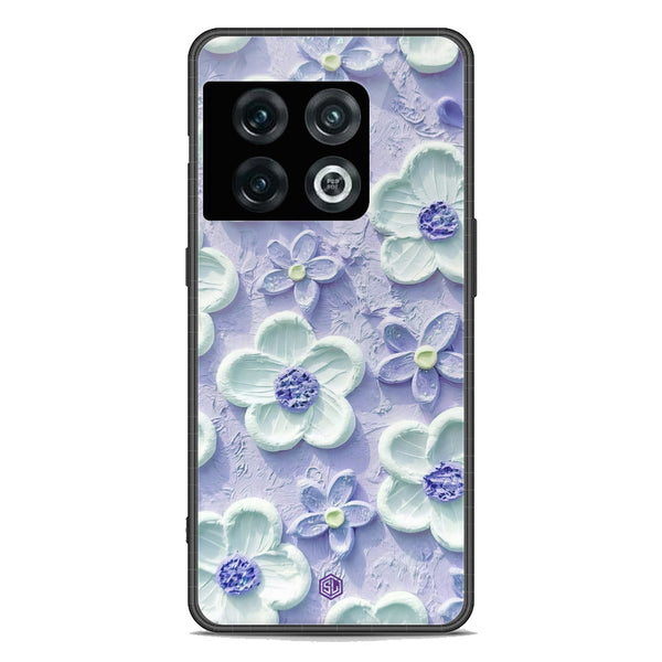 Floral Series Soft Phone Case - Premium Glass Case - Design 4 - OnePlus 10 Pro