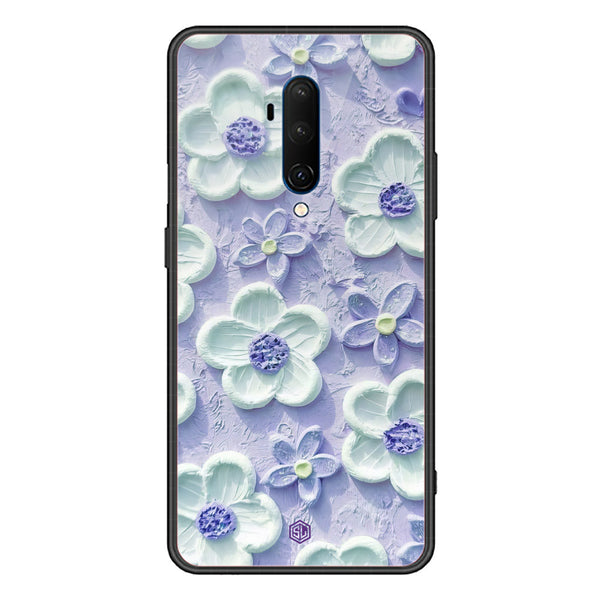 Floral Series Soft Phone Case - Premium Glass Case - Design 4 - OnePlus 7T Pro