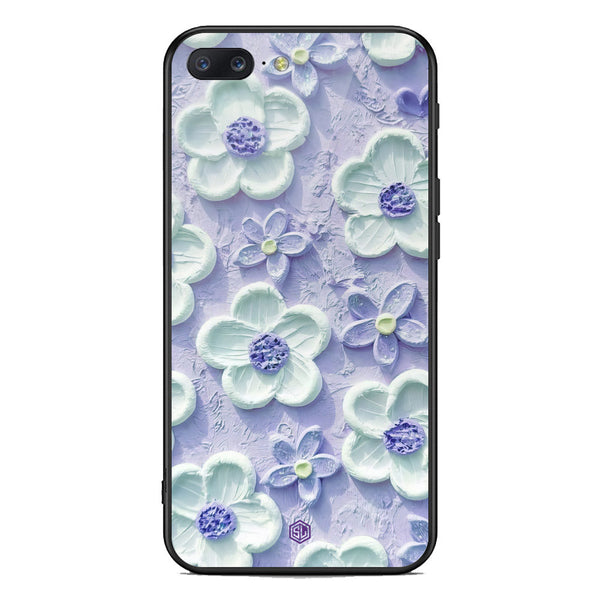 Floral Series Soft Phone Case - Premium Glass Case - Design 4 - OnePlus 5
