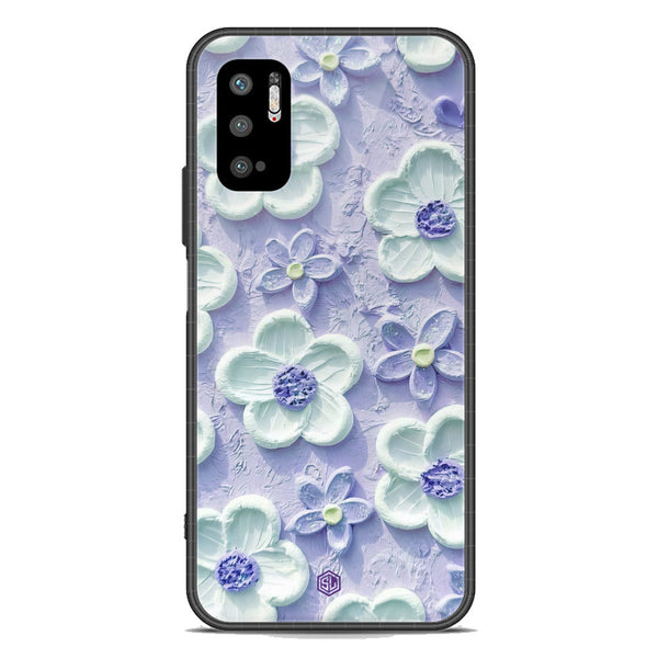Floral Series Soft Phone Case - Premium Glass Case - Design 4 - Xiaomi Redmi Note 10 5G