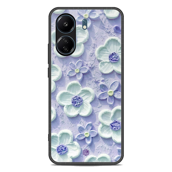 Floral Series Soft Phone Case - Premium Glass Case - Design 4 - Xiaomi 13C