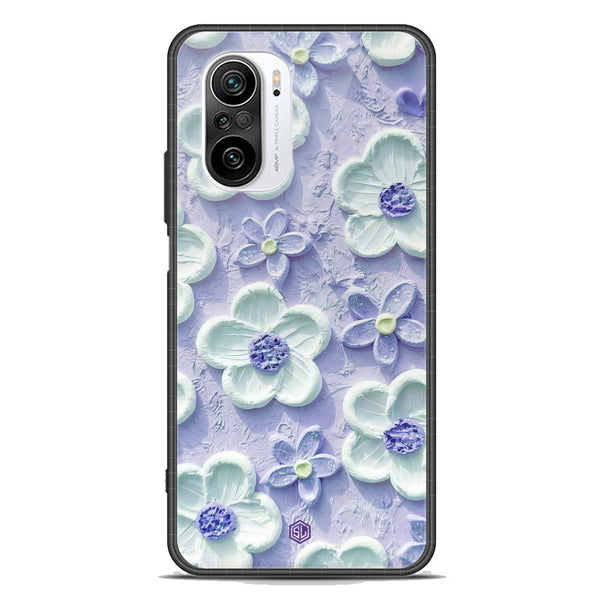 Floral Series Soft Phone Case - Premium Glass Case - Design 4 - Xiaomi Mi 11i