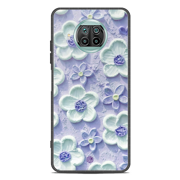 Floral Series Soft Phone Case - Premium Glass Case - Design 4 - Xiaomi Mi 10T Lite