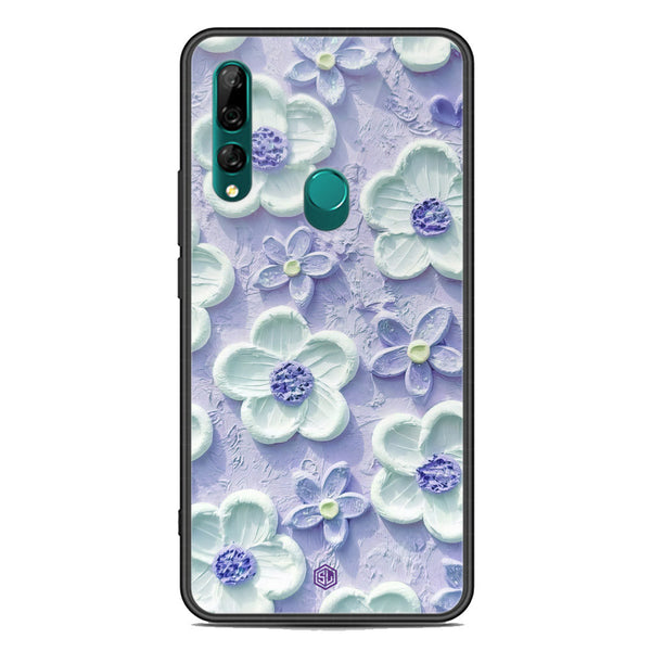 Floral Series Soft Phone Case - Premium Glass Case - Design 4 - Huawei Y9 Prime 2019