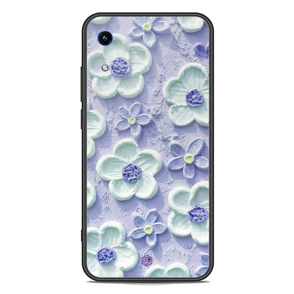 Floral Series Soft Phone Case - Premium Glass Case - Design 4 - Huawei Y6s 2019