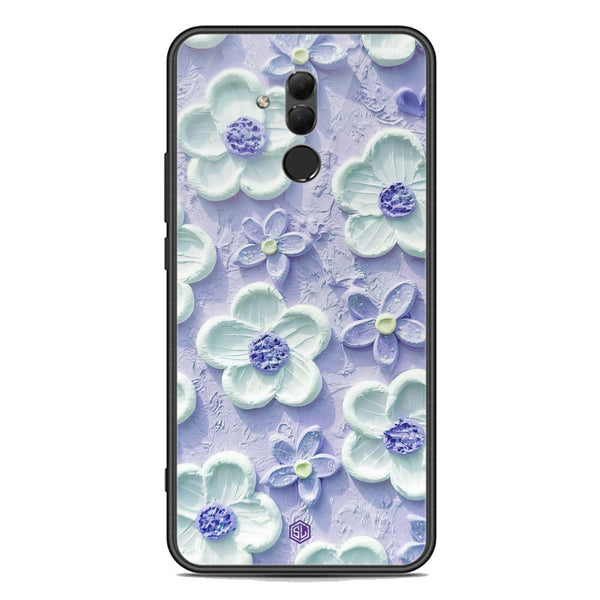 Floral Series Soft Phone Case - Premium Glass Case - Design 4 - Huawei Mate 20 Lite