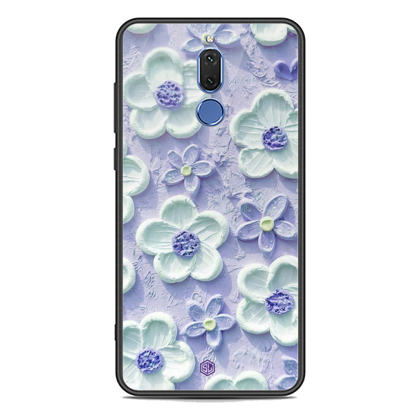 Floral Series Soft Phone Case - Premium Glass Case - Design 4 - Huawei Mate 10 Lite