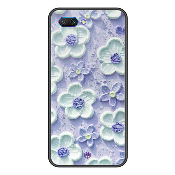 Floral Series Soft Phone Case - Premium Glass Case - Design 4 - Huawei Honor 10