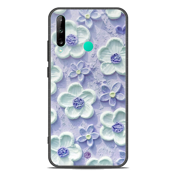 Floral Series Soft Phone Case - Premium Glass Case - Design 4 - Honor 9C
