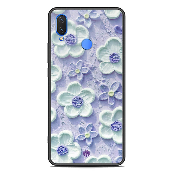 Floral Series Soft Phone Case - Premium Glass Case - Design 4 - Huawei Honor 8C