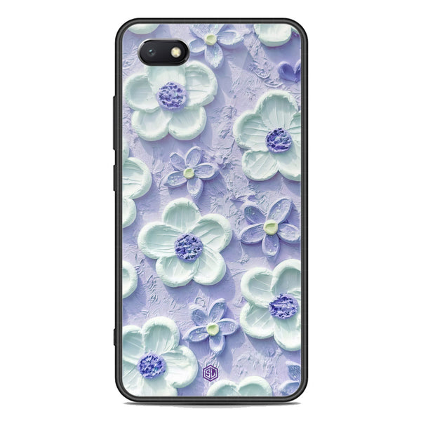 Floral Series Soft Phone Case - Premium Glass Case - Design 4 - Huawei Honor 7S