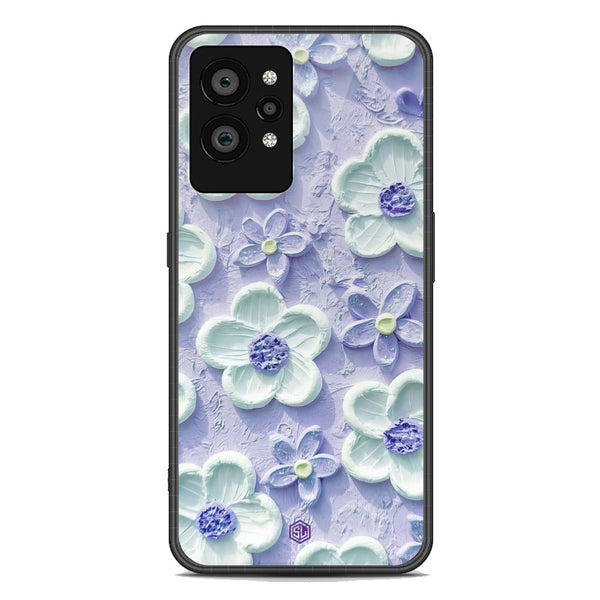 Floral Series Soft Phone Case - Premium Glass Case - Design 4 - Realme GT2 Pro