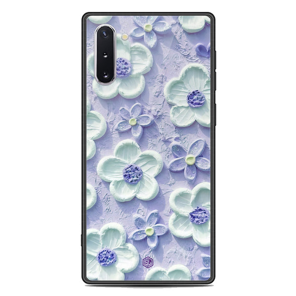 Floral Series Soft Phone Case - Premium Glass Case - Design 4 - Samsung Galaxy Note 10