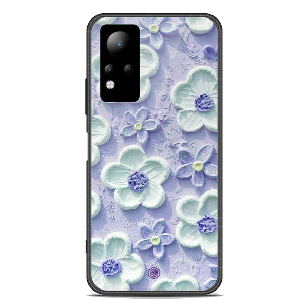 Floral Series Soft Phone Case - Premium Glass Case - Design 4 - Infinix Note 11