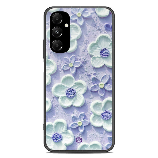 Floral Series Soft Phone Case - Premium Glass Case - Design 4 - Samsung Galaxy A05s