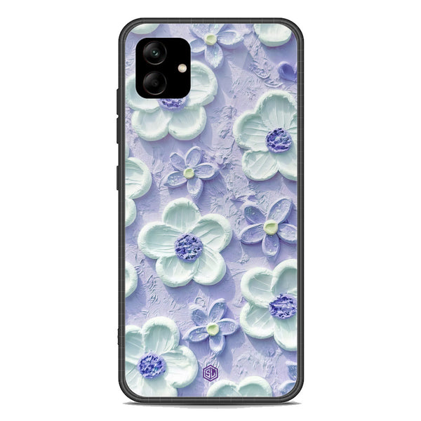 Floral Series Soft Phone Case - Premium Glass Case - Design 4 - Samsung Galaxy M04 4G