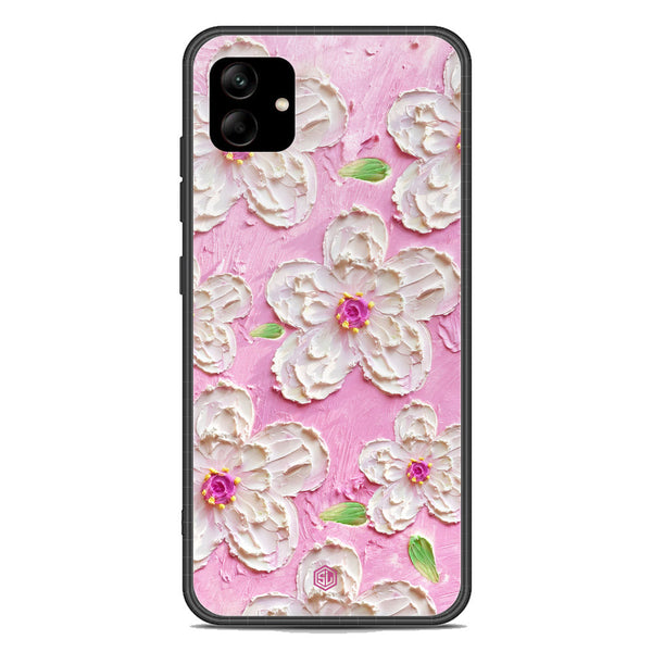 Floral Series Soft Phone Case - Premium Glass Case - Design 5 - Samsung Galaxy A04e