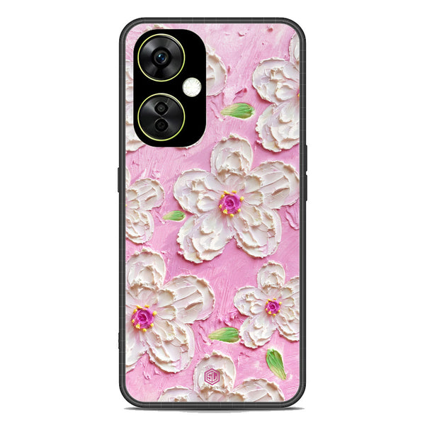 Floral Series Soft Phone Case - Premium Glass Case - Design 5 - OnePlus Nord CE 3 Lite