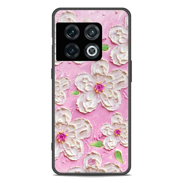 Floral Series Soft Phone Case - Premium Glass Case - Design 5 - OnePlus 10 Pro